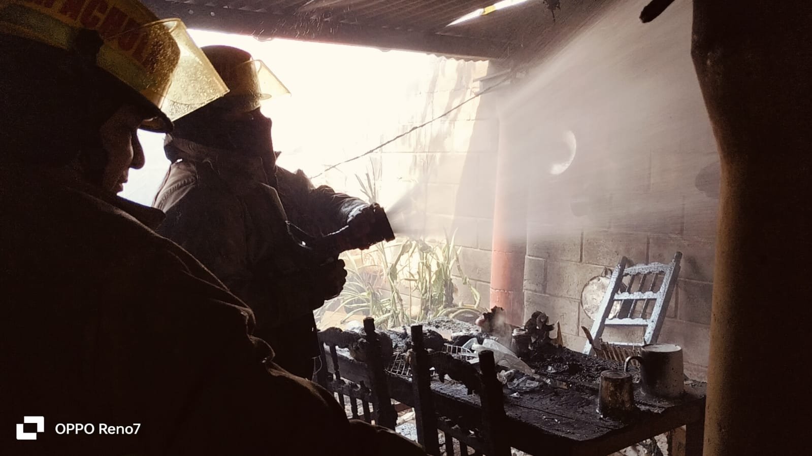 Incendio en colonia Raymundo Enríquez